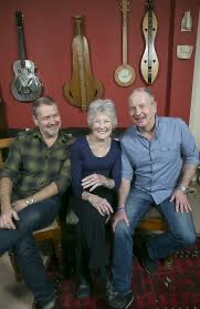 Peggy Seeger, Joshua Burnside and Edith WeUtonga: faces of British and Irish folk and roots